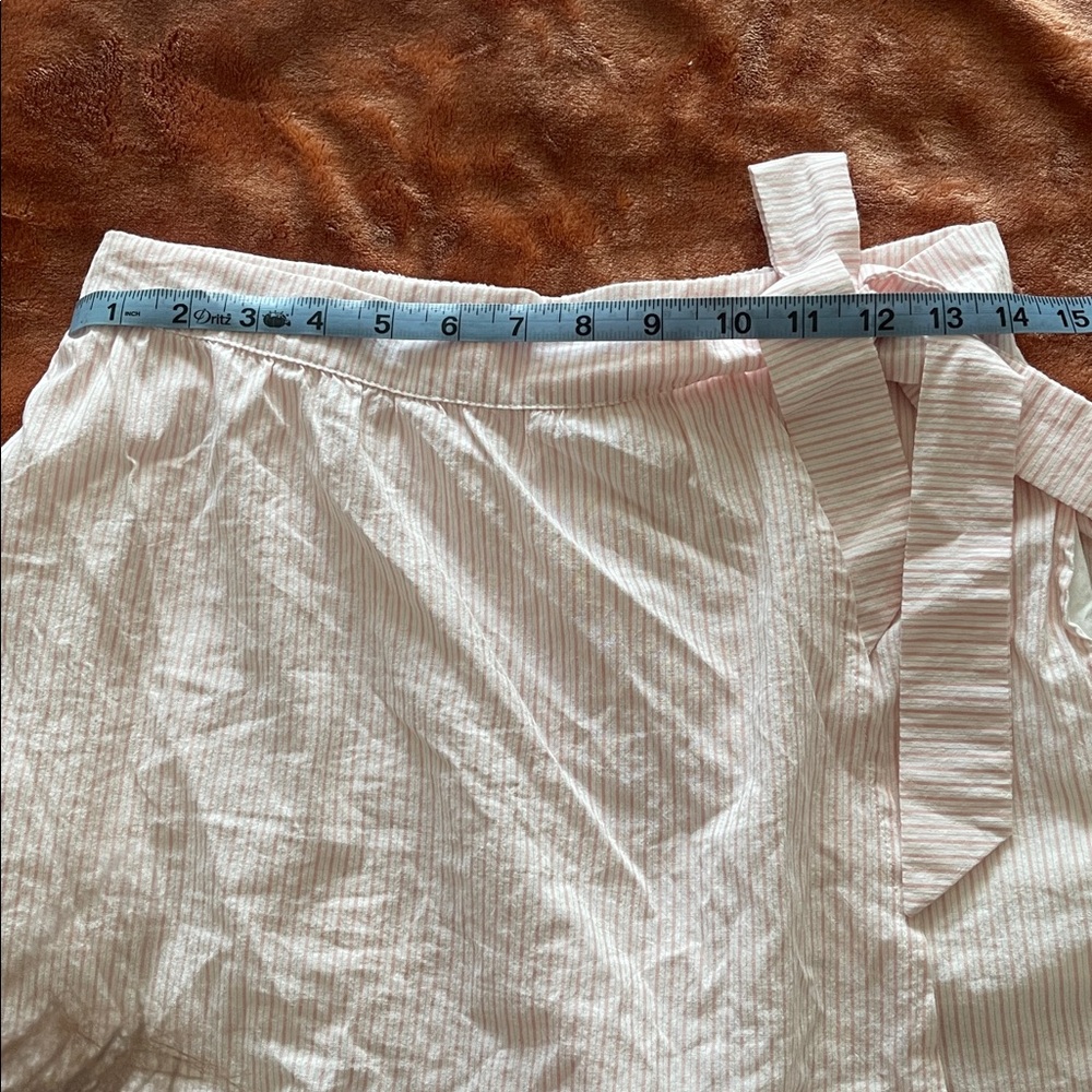 Papermoon Pink and White Striped Skort - Picture 5 of 5